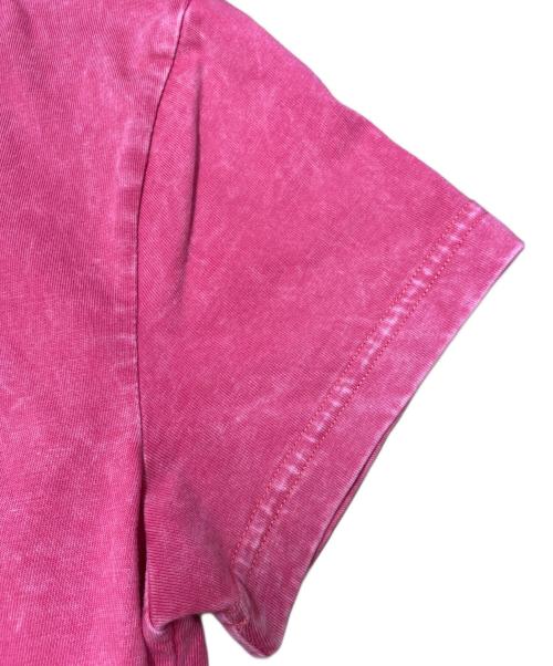 ALEXANDER WANG（アレキサンダー・ワン）ALEXANDER WANG (アレキサンダーワン) ESSENTIAL JSY SHRUNK TEE プリントTシャツ ピンク サイズ:Sの古着・服飾アイテム