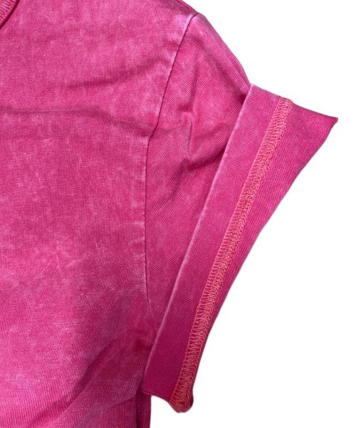 ALEXANDER WANG（アレキサンダー・ワン）ALEXANDER WANG (アレキサンダーワン) ESSENTIAL JSY SHRUNK TEE プリントTシャツ ピンク サイズ:Sの古着・服飾アイテム