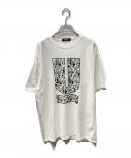 UNDERCOVERアンダーカバー）の古着「UC1E9811-1 プリントTシャツ」｜ホワイト