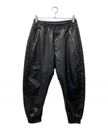 DSQUARED2（ディースクエアード）の古着「24SS HYBRID SWAG TRACK PANTS スウェットパンツ」｜ブラック