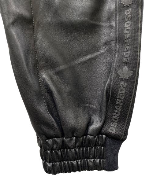 DSQUARED2（ディースクエアード）DSQUARED2 (ディースクエアード) 24SS HYBRID SWAG TRACK PANTS スウェットパンツ ブラック サイズ:SIZE 42の古着・服飾アイテム