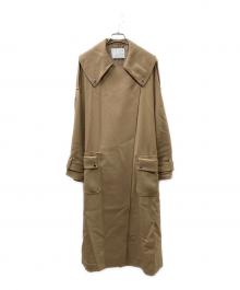 RIM.ARK（リムアーク）の古着「Seamless dolman trench CT トレンチコート」｜ブラウン