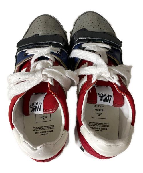 MIHARA YASUHIRO（ミハラヤスヒロ）MIHARA YASUHIRO (ミハラヤスヒロ) マルチハイブリットスニーカー レッド サイズ:39の古着・服飾アイテム