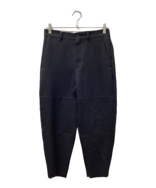 COMME des GARCONS HOMME DEUX（コムデギャルソン オム ドゥ）COMME des GARCONS HOMME DEUX (コムデギャルソン オム ドゥ) ワイドテーパードパンツ ブラック サイズ:XSの古着・服飾アイテム