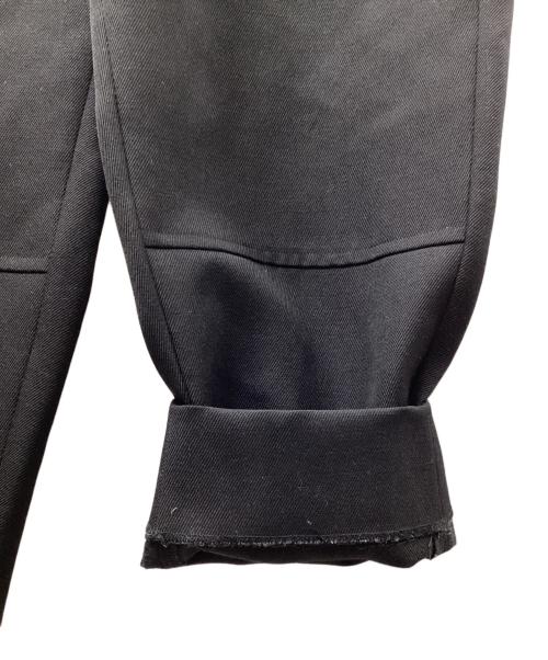 COMME des GARCONS HOMME DEUX（コムデギャルソン オム ドゥ）COMME des GARCONS HOMME DEUX (コムデギャルソン オム ドゥ) ワイドテーパードパンツ ブラック サイズ:XSの古着・服飾アイテム