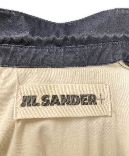 JIL SANDER+（ジルサンダープラス）JIL SANDER+ (ジルサンダープラス) スナップボタン半袖シャツ ネイビー サイズ:Sの古着・服飾アイテム