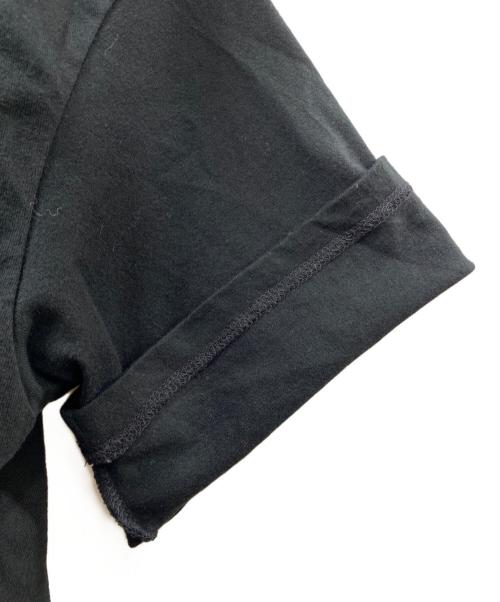 UNDERCOVER（アンダーカバー）UNDERCOVER (アンダーカバー) スラッシュラウンドTシャツ ブラック サイズ:3の古着・服飾アイテム