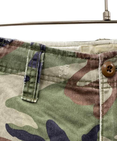 Denim & Supply Ralph Lauren（デニム＆サプライ ラルフローレン）Denim & Supply Ralph Lauren (デニム＆サプライ ラルフローレン) カモフラハーフパンツ グリーン サイズ:32の古着・服飾アイテム