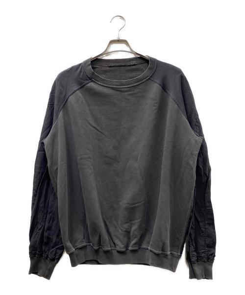 HAIDER ACKERMANN（ハイダーアッカーマン）HAIDER ACKERMANN (ハイダーアッカーマン) 切替スウェット ブラック サイズ:XXSの古着・服飾アイテム