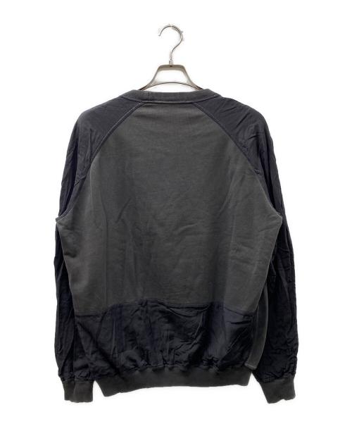 HAIDER ACKERMANN（ハイダーアッカーマン）HAIDER ACKERMANN (ハイダーアッカーマン) 切替スウェット ブラック サイズ:XXSの古着・服飾アイテム