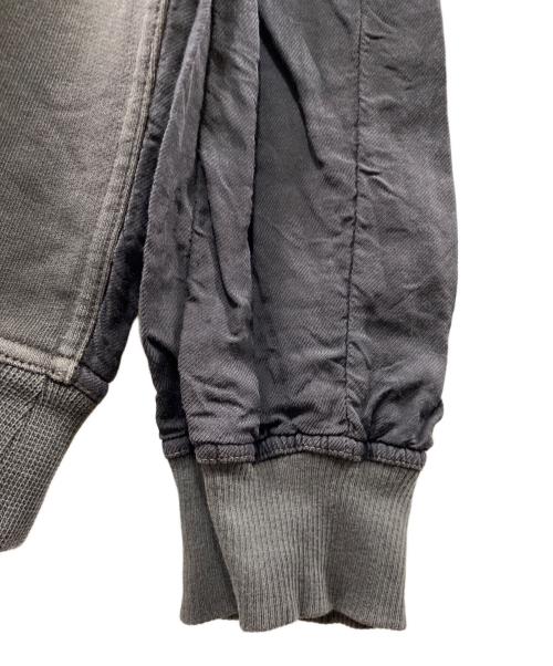 HAIDER ACKERMANN（ハイダーアッカーマン）HAIDER ACKERMANN (ハイダーアッカーマン) 切替スウェット ブラック サイズ:XXSの古着・服飾アイテム