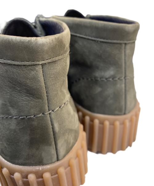 CLARKS（クラークス）CLARKS (クラークス) Torhill Moss ブーツ オリーブ サイズ:US7の古着・服飾アイテム