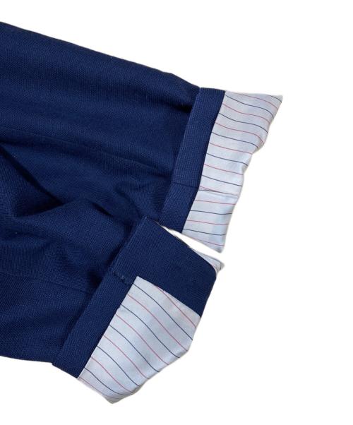 Spick and Span（スピック＆スパン）Spick and Span (スピックアンドスパン) ウール先染めダブルジャケット ネイビー サイズ:38の古着・服飾アイテム