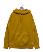 SUPREME×ANTIHEROシュプリーム×アンタイヒーロー）の古着「HOODED SWEATSHIRT MUSTARD」｜イエロー