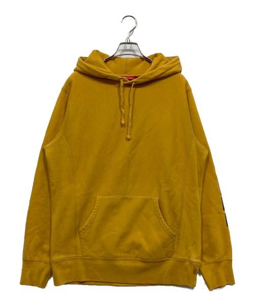 SUPREME（シュプリーム）SUPREME (シュプリーム) ANTIHERO (アンタイヒーロー) HOODED SWEATSHIRT MUSTARD イエロー サイズ:Mの古着・服飾アイテム