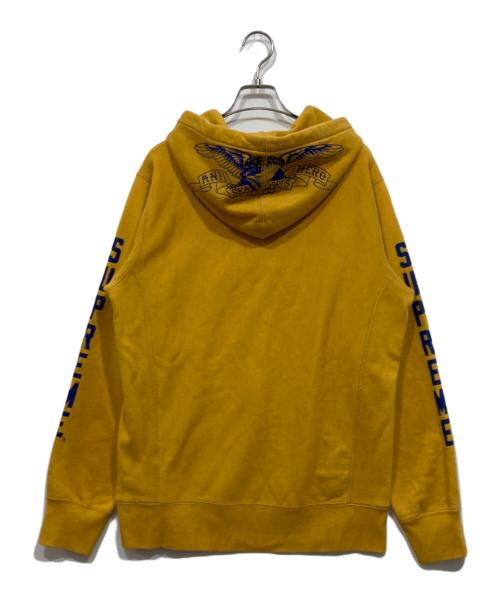 SUPREME（シュプリーム）SUPREME (シュプリーム) ANTIHERO (アンタイヒーロー) HOODED SWEATSHIRT MUSTARD イエロー サイズ:Mの古着・服飾アイテム