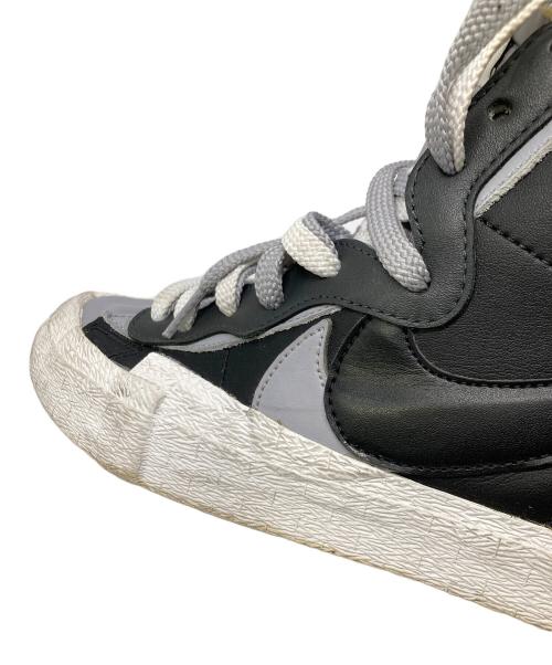 NIKE（ナイキ）NIKE (ナイキ) sacai (サカイ) BLAZER MID ブラック サイズ:27㎝の古着・服飾アイテム