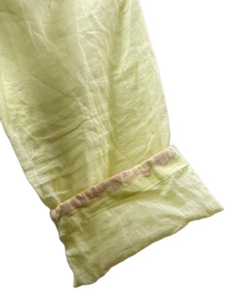 ne quittez pas（ヌキテパ）ne quittez pas (ヌキテパ) コットン カシュクール刺繍ワンピース イエロー サイズ:記載なしの古着・服飾アイテム