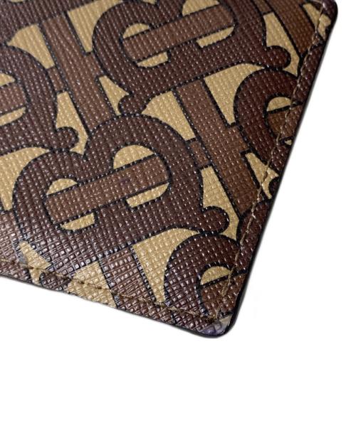 BURBERRY（バーバリー）BURBERRY (バーバリー) TBモノグラム パスケース ブラウン サイズ:OneSizeの古着・服飾アイテム