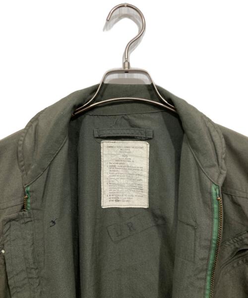 US ARMY（ユーエスアーミー）US ARMY (ユーエスアーミー) フライトカバーオール カーキ サイズ:40Sの古着・服飾アイテム