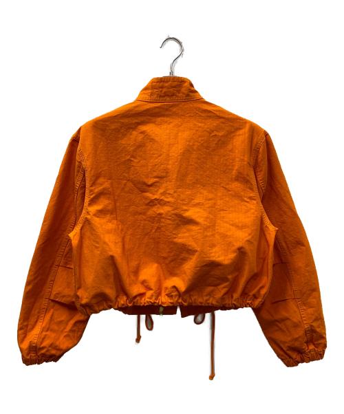 AUTHEN（オーセン）AUTHEN (オーセン) ミリタリーショートジャケット オレンジ サイズ:Sの古着・服飾アイテム