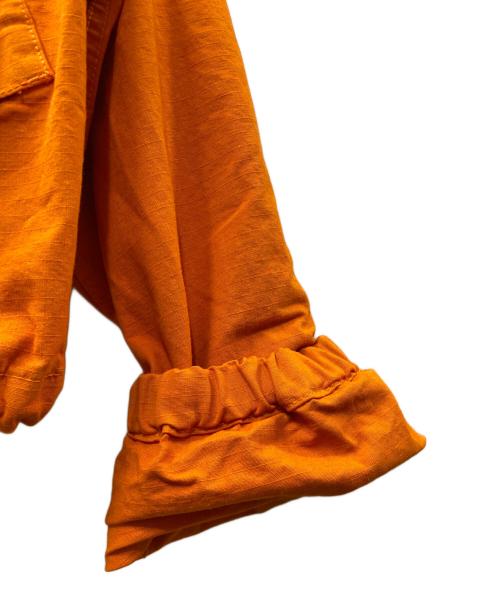 AUTHEN（オーセン）AUTHEN (オーセン) ミリタリーショートジャケット オレンジ サイズ:Sの古着・服飾アイテム