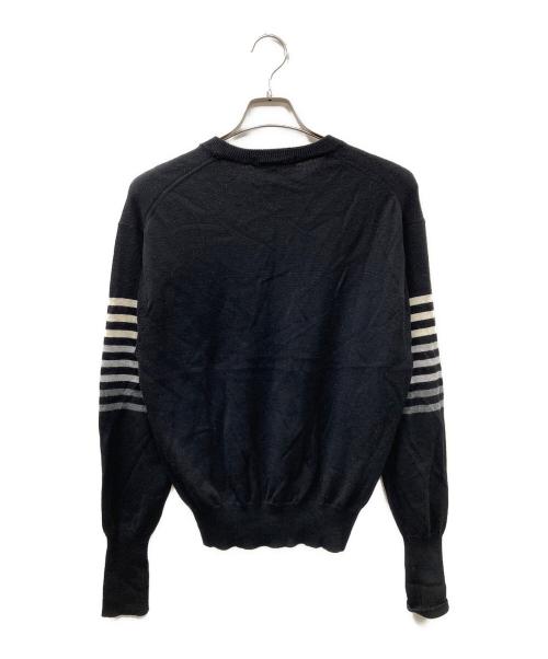 Christian Dior Sports（クリスチャン ディオールスポーツ）Christian Dior Sports (クリスチャン ディオールスポーツ) ロゴニット ブラック×グレー サイズ:Lの古着・服飾アイテム