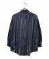 AMERI (アメリ) NEEDLE STRIPE DENIM SHIRT デニムジャケット インディゴ サイズ:M：5000円