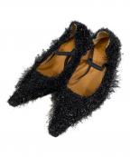 Pippichicピッピシック）の古着「TAYLOR FRNG パンプス」｜ブラック