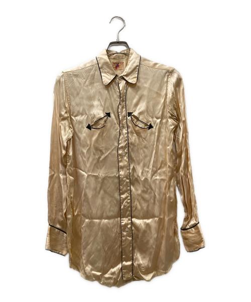 MILLER WESTERN WEAR（ミラーウェスタンウェアー）MILLER WESTERN WEAR (ミラーウェスタンウェアー) ヴィンテージウエスタンシャツ ベージュ サイズ:SIZE Freeの古着・服飾アイテム