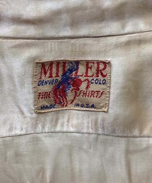 MILLER WESTERN WEAR（ミラーウェスタンウェアー）MILLER WESTERN WEAR (ミラーウェスタンウェアー) ヴィンテージウエスタンシャツ ベージュ サイズ:SIZE Freeの古着・服飾アイテム