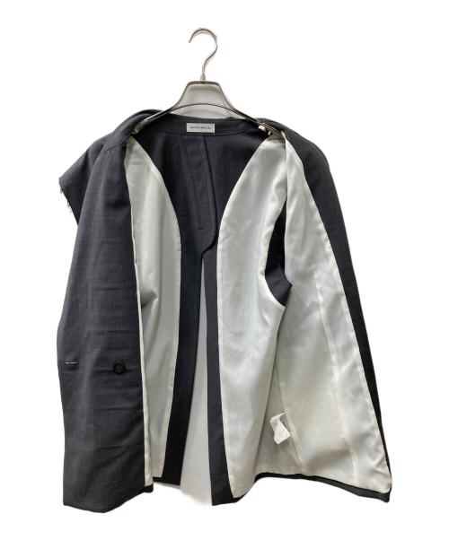 MAISON SPECIAL（メゾンスペシャル）MAISON SPECIAL (メゾンスペシャル) Back Slit Cut off Over  ジレ グレー サイズ:SIZE Freeの古着・服飾アイテム