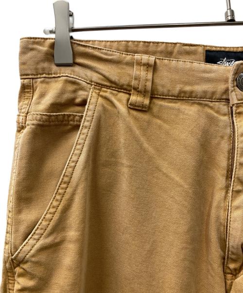 stussy（ステューシー）stussy (ステューシー) Washed Canvas Work pants パンツ ブラウン サイズ:30の古着・服飾アイテム