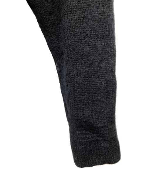 Yohji Yamamoto pour homme（ヨウジヤマモト プールオム）Yohji Yamamoto pour homme (ヨウジヤマモト プールオム) ウールナイロンニットジップジャケット ブラック サイズ:3の古着・服飾アイテム