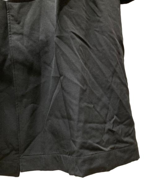 REGULATION Yohji Yamamoto（レギュレーションヨウジヤマモト）REGULATION Yohji Yamamoto (レギュレーションヨウジヤマモト) ウールフーデットコート ブラック サイズ:3の古着・服飾アイテム