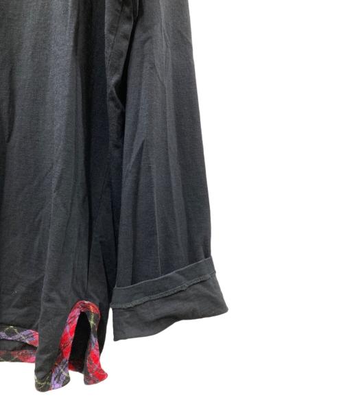 Yohji Yamamoto pour homme（ヨウジヤマモト プールオム）Yohji Yamamoto pour homme (ヨウジヤマモト プールオム) ウールカットソー ブラック サイズ:3の古着・服飾アイテム