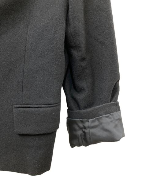 tricot COMME des GARCONS（トリココムデギャルソン）tricot COMME des GARCONS (トリココムデギャルソン) ウール丸襟ジャケット ブラック サイズ:Ｓの古着・服飾アイテム