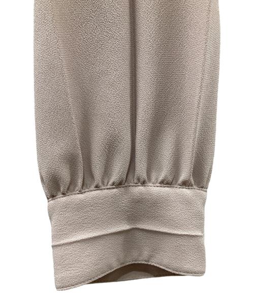 UNDERCOVER（アンダーカバー）UNDERCOVER (アンダーカバー) プリーツ加工オープンカラーシャツ ベージュ サイズ:2の古着・服飾アイテム
