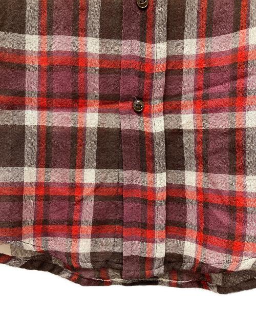 FACETASM（ファセッタズム）FACETASM (ファセッタズム) チェックシャツ レッド サイズ:00の古着・服飾アイテム