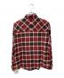 FACETASM (ファセッタズム) チェックシャツ レッド サイズ:00：6000円