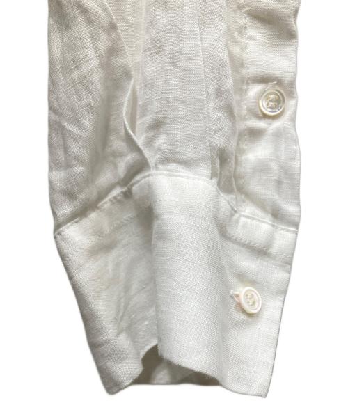 IENA（イエナ）IENA (イエナ) リネンオーバーシャツ ホワイト サイズ:38の古着・服飾アイテム