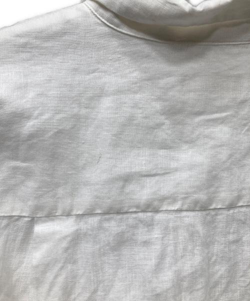 IENA（イエナ）IENA (イエナ) リネンオーバーシャツ ホワイト サイズ:38の古着・服飾アイテム