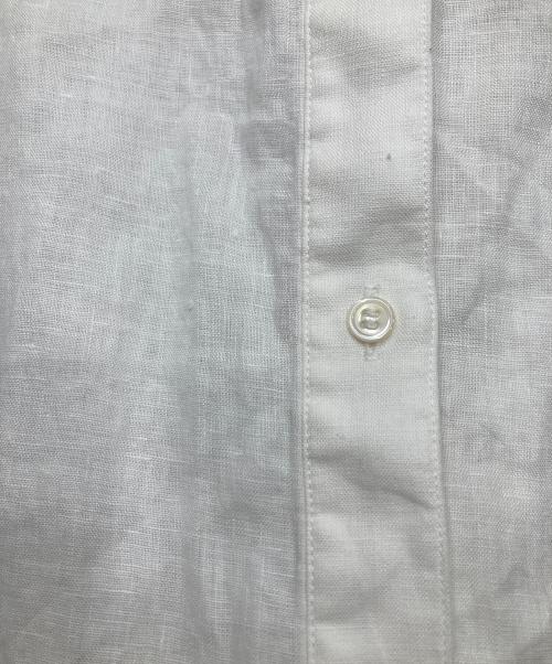 IENA（イエナ）IENA (イエナ) リネンオーバーシャツ ホワイト サイズ:38の古着・服飾アイテム