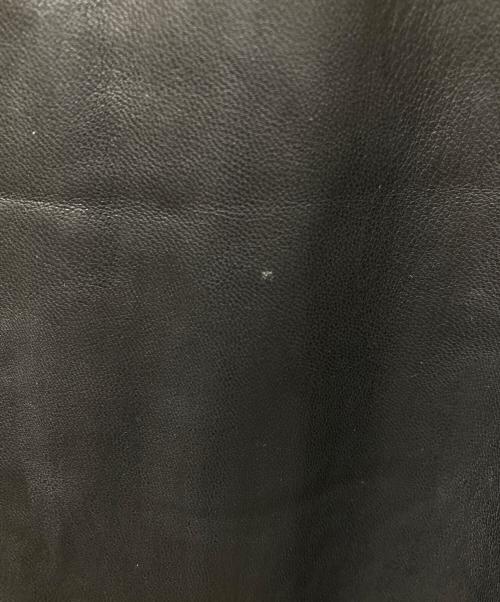 CITYSHOP（シティショップ）CITYSHOP (シティショップ) FAUX LEATHER DRESS キャミソールワンピース ブラック サイズ:38の古着・服飾アイテム