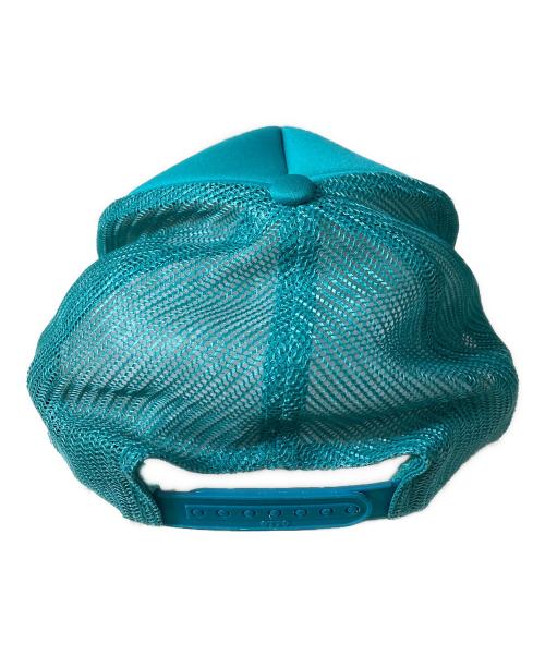 KAPITAL（キャピタル）KAPITAL (キャピタル) KOUNTRY Flee Wheelin Trucker Hat メッシュキャップ ブルー×ベージュ サイズ:SIZE Freeの古着・服飾アイテム