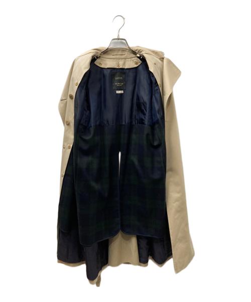 SANYO（サンヨー）SANYO (サンヨー) ライナー付きトレンチコート ベージュ サイズ:36の古着・服飾アイテム