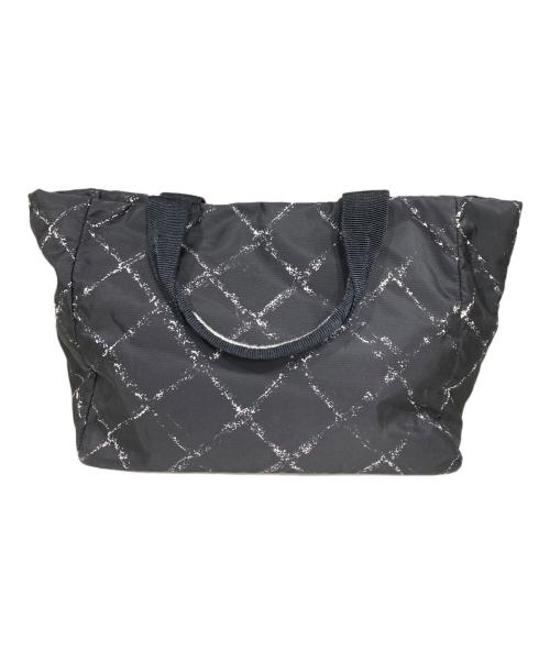 CHANEL（シャネル）CHANEL (シャネル) 旧トラベルライン トートバッグ ブラック サイズ:FREEの古着・服飾アイテム