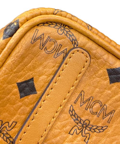 MCM（エムシーエム）MCM (エムシーエム) ANYA TOP ZIP MINI SHOPPER BAG 2WAYショルダーバッグ ブラウン サイズ:SIZE Freeの古着・服飾アイテム