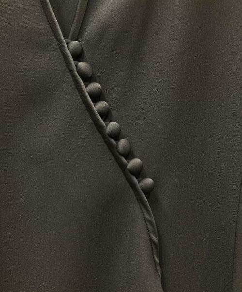 Mame Kurogouchi（マメクロゴウチ）mame kurogouchi (マメクロゴウチ) Viscose Rayon Floral Jacquard I-Line Dress ブラック サイズ:2の古着・服飾アイテム