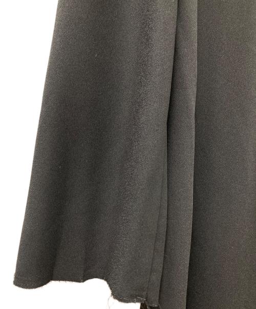 Mame Kurogouchi（マメクロゴウチ）mame kurogouchi (マメクロゴウチ) Viscose Rayon Floral Jacquard I-Line Dress ブラック サイズ:2の古着・服飾アイテム